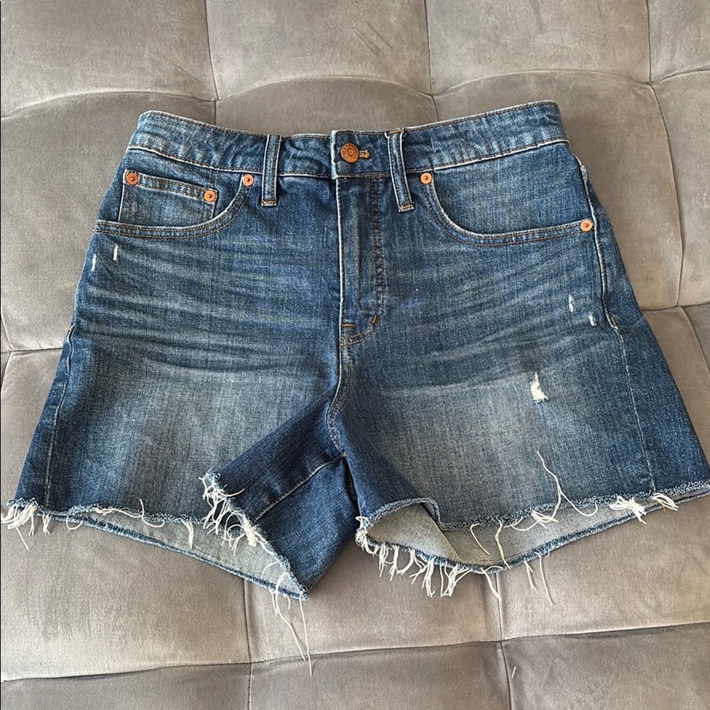 Madewell Blue Jean Shorts